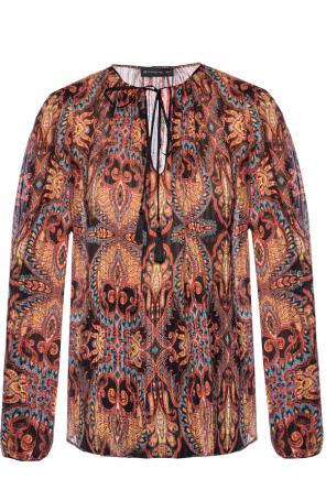 Top with an embroidered pattern, zdjęcie 1 Top with an embroidered pattern od Etro